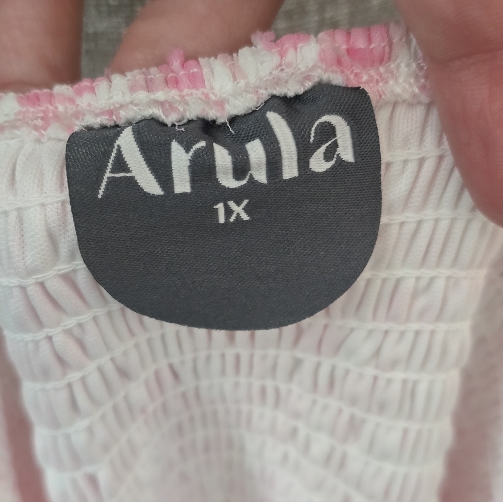 ARULA Pink Floral Ruffle Maxi Dress - Picture 6 of 8